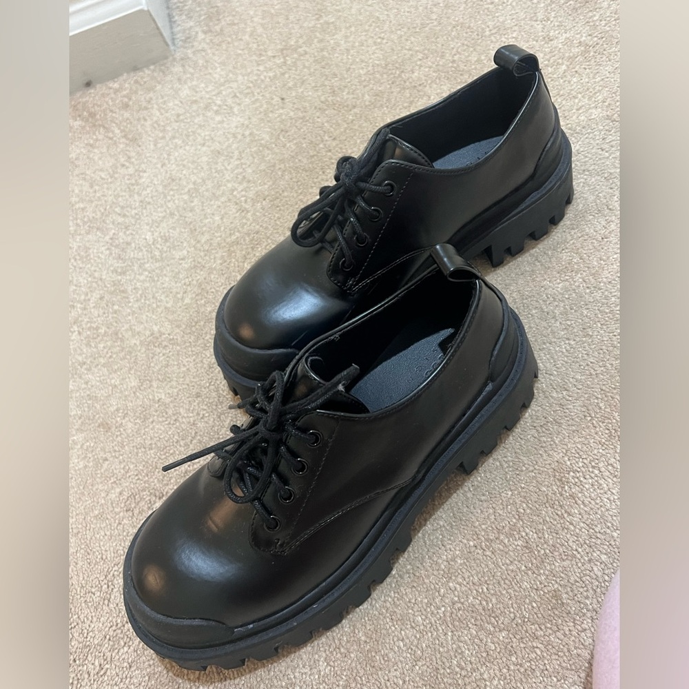 ASOS Black Chunky Sole Shoes